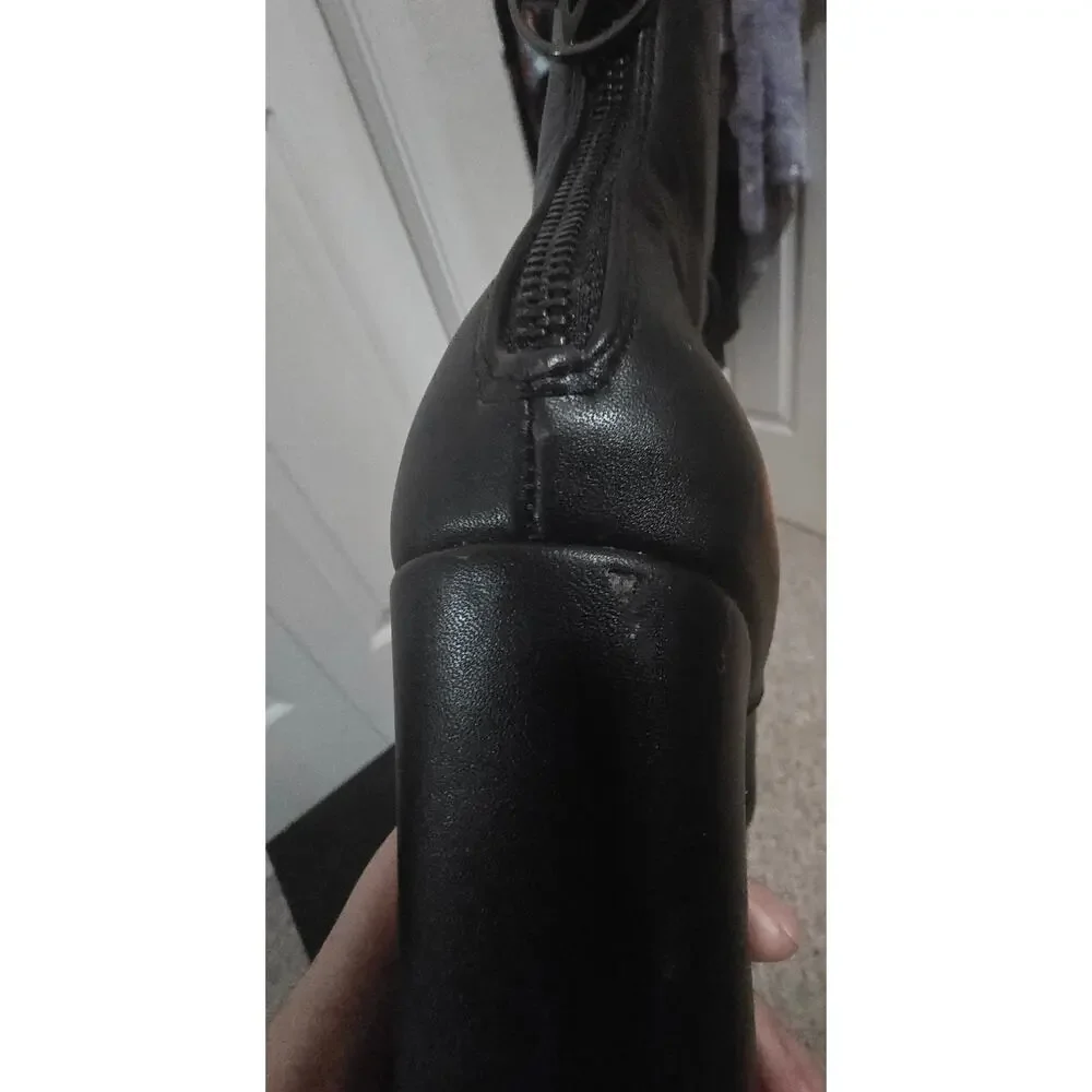 Killstar Hell-O Faux Leather Platform Bootie Size 9